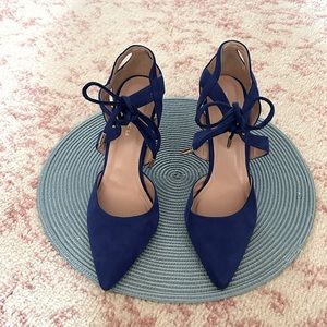 Shoe Republic Women's Cobalt Blue 4.5" heel Excellent condition